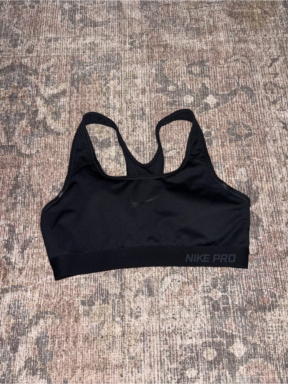 Nike Black Pro Racerback Sports Bra